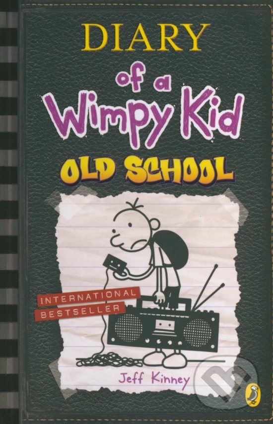 Kniha: Diary of a Wimpy Kid: Old School (Jeff Kinney). Puffin Books, 2016 Kniha: Diary of a Wimpy Kid: Old School (Jeff Kinney). Puffin Books, 2016
