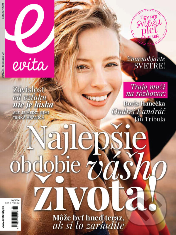 E-kniha: E-Evita magazín 10/2024 (MAFRA Slovakia). MAFRA Slovakia, 2024 E-kniha: E-Evita magazín 10/2024 (MAFRA Slovakia). MAFRA Slovakia, 2024