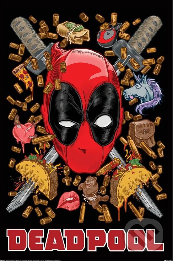 Plagát Marvel - Deadpool: Chimichanga (Deadpool). Deadpool, 2024 Plagát Marvel - Deadpool: Chimichanga (Deadpool). Deadpool, 2024