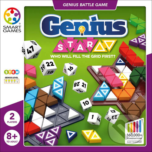 Společenská hra: Genius Star (Mindok). Mindok, 2024 Společenská hra: Genius Star (Mindok). Mindok, 2024