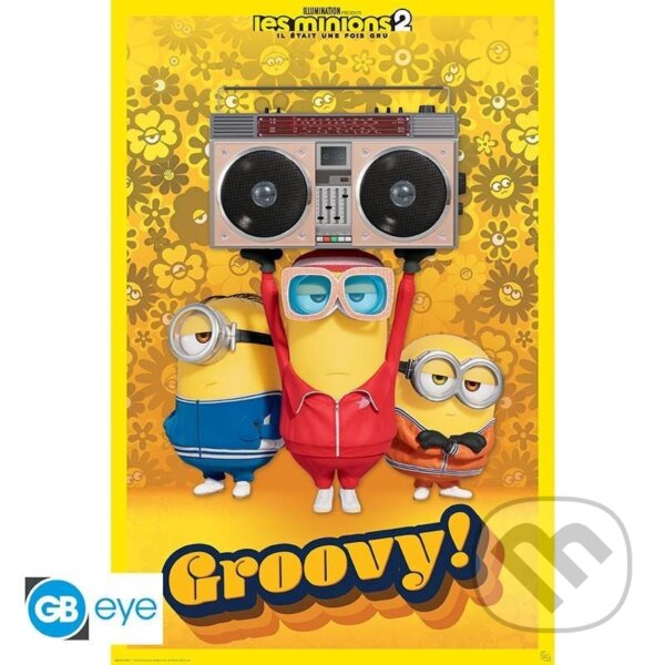 Mimoni Plagát Maxi: Groovy! (GB Eye Limited). GB Eye Limited, 2024 Mimoni Plagát Maxi: Groovy! (GB Eye Limited). GB Eye Limited, 2024