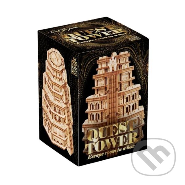 Společenská hra: Dřevěný hlavolam - Quest Tower (Dvěděti.cz). Dvěděti.cz Společenská hra: Dřevěný hlavolam - Quest Tower (Dvěděti.cz). Dvěděti.cz