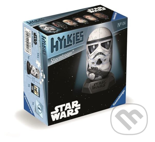 Puzzle: Hylkies: Star Wars: Stormtrooper (Ravensburger). Ravensburger, 2024 Puzzle: Hylkies: Star Wars: Stormtrooper (Ravensburger). Ravensburger, 2024