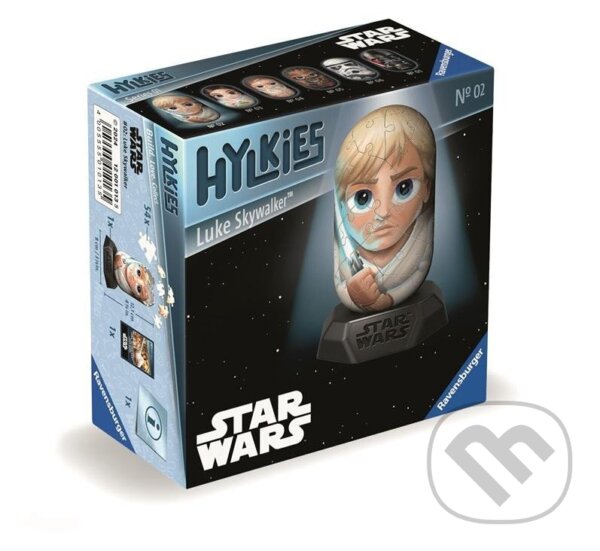 Puzzle: Hylkies: Star Wars: Luke Skywalker (Ravensburger). Ravensburger, 2024 Puzzle: Hylkies: Star Wars: Luke Skywalker (Ravensburger). Ravensburger, 2024