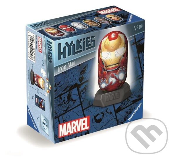 Puzzle: Hylkies Marvel: Iron Man (Ravensburger). Ravensburger, 2024 Puzzle: Hylkies Marvel: Iron Man (Ravensburger). Ravensburger, 2024