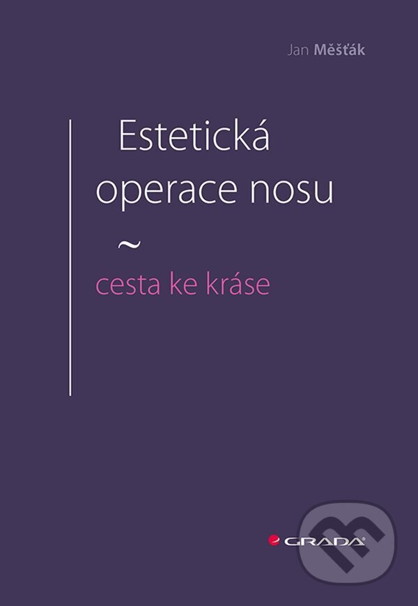 E-kniha: Estetická operace nosu - cesta ke kráse (Jan Měšťák). Grada, 2024 E-kniha: Estetická operace nosu - cesta ke kráse (Jan Měšťák). Grada, 2024