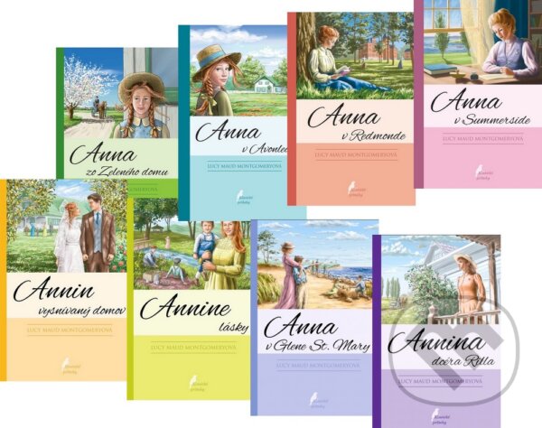 Kniha: Anna zo Zeleného domu (kolekcia 1-8) (Lucy Maud Montgomery). Slovenské pedagogické nakladateľstvo - Mladé letá Kniha: Anna zo Zeleného domu (kolekcia 1-8) (Lucy Maud Montgomery). Slovenské pedagogické nakladateľstvo - Mladé letá