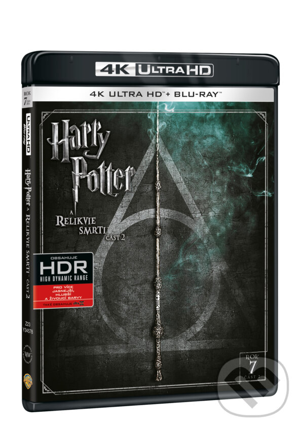 Film: Harry Potter a Relikvie smrti - část 2. Ultra HD Blu-ray (David Yates) (UltraHDBlu-ray). Magicbox, 2017 Film: Harry Potter a Relikvie smrti - část 2. Ultra HD Blu-ray (David Yates) (UltraHDBlu-ray). Magicbox, 2017