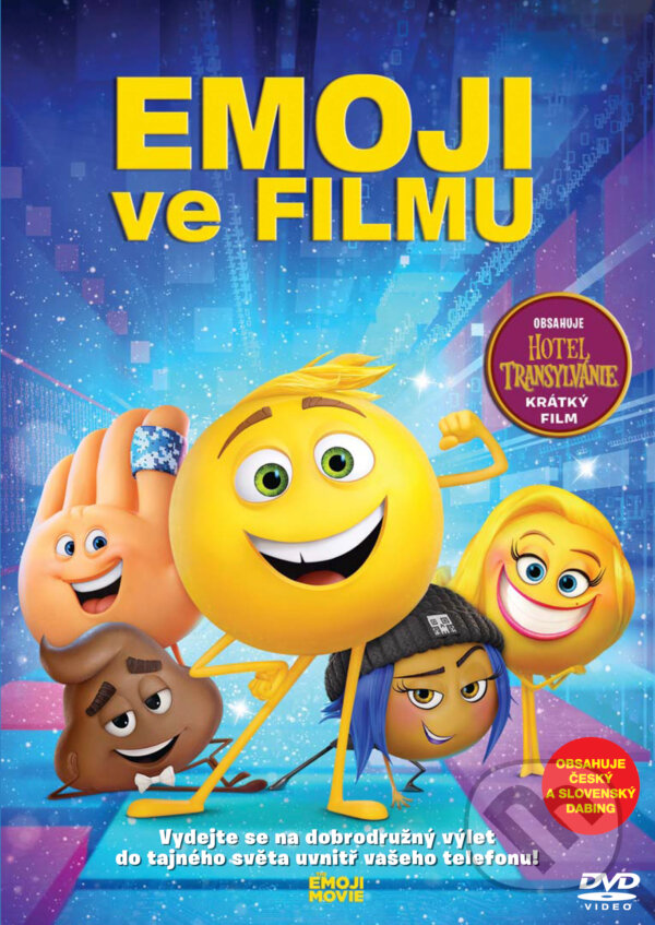 Film: Emoji ve filmu (Anthony Leondis) (DVD). Bonton Film, 2018 Film: Emoji ve filmu (Anthony Leondis) (DVD). Bonton Film, 2018