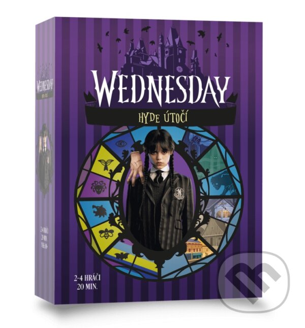 Společenská hra: Wednesday: Hyde útočí (Blackfire). Blackfire, 2024 Společenská hra: Wednesday: Hyde útočí (Blackfire). Blackfire, 2024