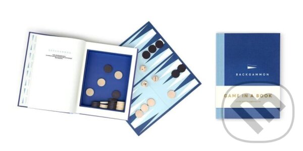 Společenská hra: Backgammon v knize (SUCK UK). SUCK UK Společenská hra: Backgammon v knize (SUCK UK). SUCK UK