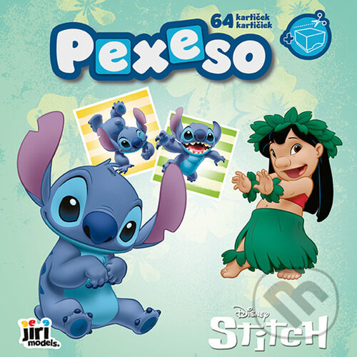 Společenská hra: Pexeso v sešitu Lilo & Stitch (Jiří Models). Jiří Models, 2024 Společenská hra: Pexeso v sešitu Lilo & Stitch (Jiří Models). Jiří Models, 2024