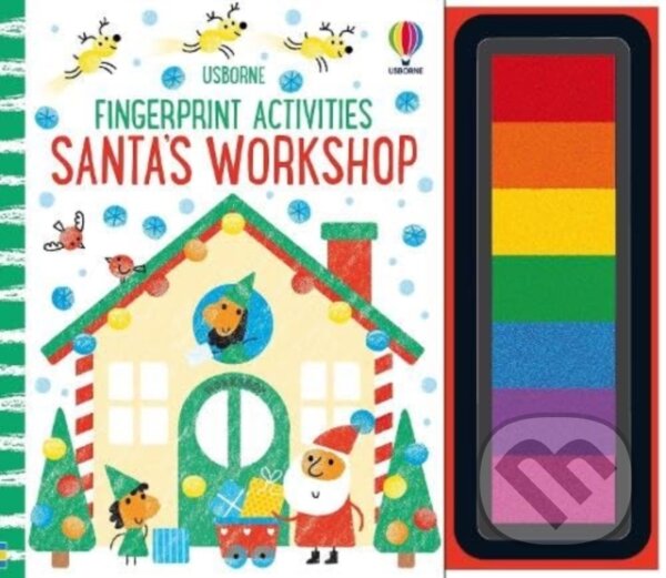 Kniha: Santa's Workshop (Fiona Watt). Usborne, 2024 Kniha: Santa's Workshop (Fiona Watt). Usborne, 2024