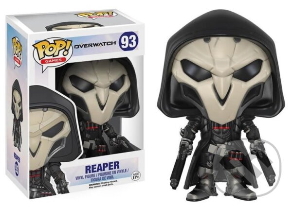 Funko POP Games: Overwatch - Reaper (Funko). Funko, 2019 Funko POP Games: Overwatch - Reaper (Funko). Funko, 2019