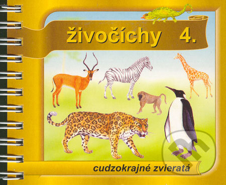 Kniha: Živočíchy 4 (Kamados). Kamados Kniha: Živočíchy 4 (Kamados). Kamados
