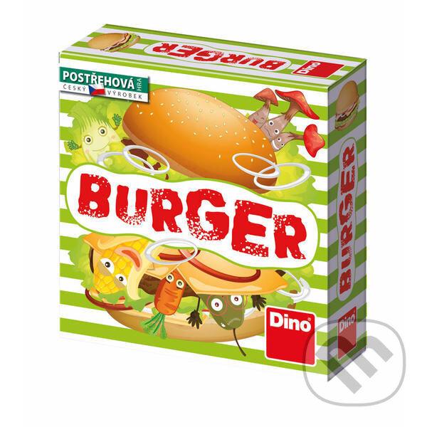 Spoločenská hra: Burger hra (Dino). Dino, 2017 Spoločenská hra: Burger hra (Dino). Dino, 2017