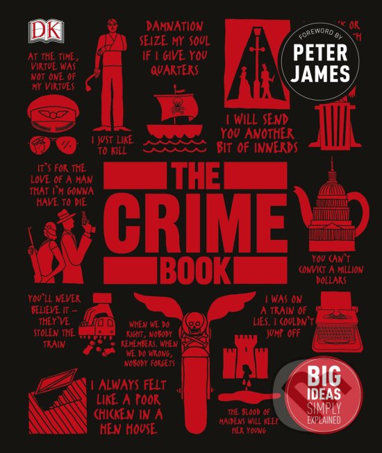 Kniha: The Crime Book (Peter James). Dorling Kindersley, 2017 Kniha: The Crime Book (Peter James). Dorling Kindersley, 2017