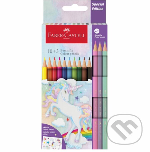 Unicorn Pastelky Classic set 10+3 Pastel (Faber-Castell). Faber-Castell Unicorn Pastelky Classic set 10+3 Pastel (Faber-Castell). Faber-Castell