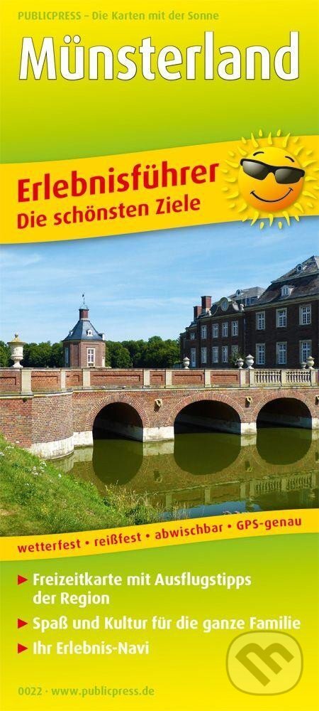 Münsterland 1:150 000 / mapa s průvodcem (freytag&berndt). freytag&berndt, 2019 Münsterland 1:150 000 / mapa s průvodcem (freytag&berndt). freytag&berndt, 2019