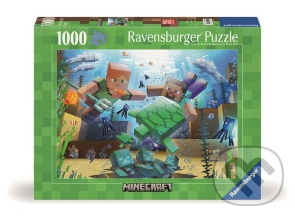 Puzzle: Minecraft (Ravensburger). Ravensburger, 2024 Puzzle: Minecraft (Ravensburger). Ravensburger, 2024