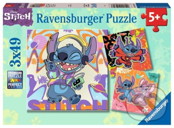 Puzzle: Disney: Stitch (Ravensburger). Ravensburger, 2024 Puzzle: Disney: Stitch (Ravensburger). Ravensburger, 2024