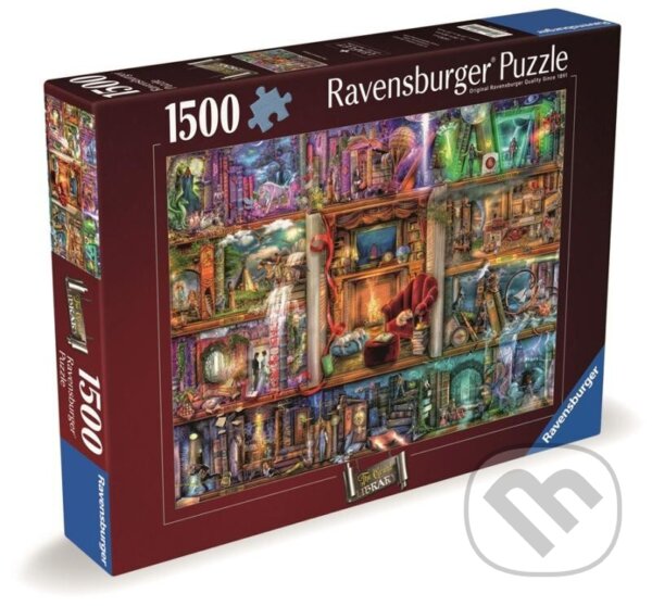 Puzzle: Velká knihovna (Ravensburger). Ravensburger, 2024 Puzzle: Velká knihovna (Ravensburger). Ravensburger, 2024