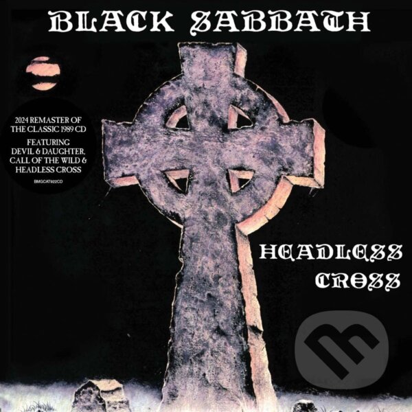 Hudební CD: Black Sabbath: Headless Cross (Remastered) (Hudobné albumy). Hudobné albumy, 2024 Hudební CD: Black Sabbath: Headless Cross (Remastered) (Hudobné albumy). Hudobné albumy, 2024