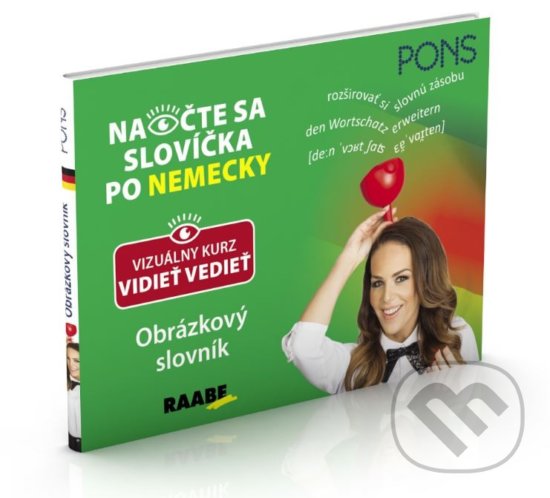 Kniha: Naočte sa slovíčka po nemecky (Priscilla Lavodrama). Raabe, 2017 Kniha: Naočte sa slovíčka po nemecky (Priscilla Lavodrama). Raabe, 2017