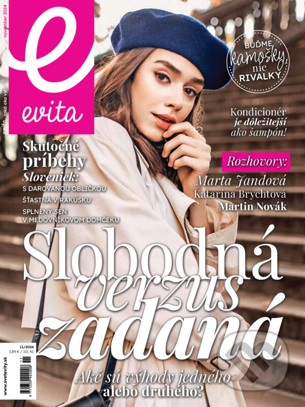 E-kniha: E-Evita magazín 11/2024 (MAFRA Slovakia). MAFRA Slovakia, 2024 E-kniha: E-Evita magazín 11/2024 (MAFRA Slovakia). MAFRA Slovakia, 2024
