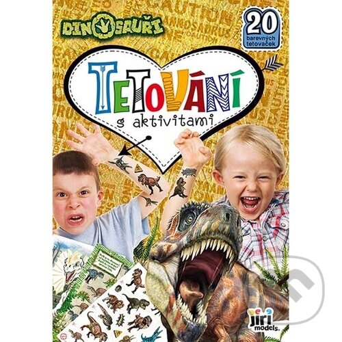 Společenská hra: Tetování s aktivitami Dinosauři (Jiří Models). Jiří Models, 2024 Společenská hra: Tetování s aktivitami Dinosauři (Jiří Models). Jiří Models, 2024