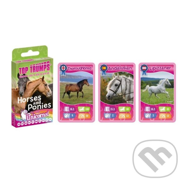 Společenská hra: Top Trumps: Koně & Poníci - Černý Petr (Winning Moves). Winning Moves Společenská hra: Top Trumps: Koně & Poníci - Černý Petr (Winning Moves). Winning Moves
