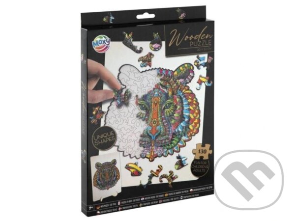 Puzzle: Tygr, dřevěné (Merch). Merch, 2024 Puzzle: Tygr, dřevěné (Merch). Merch, 2024