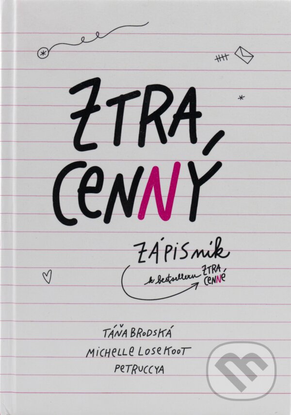 Kniha: Ztracenný zápisník (Michelle Losekoot a Táňa Brodská). Ztracenná s.r.o., 2024 Kniha: Ztracenný zápisník (Michelle Losekoot a Táňa Brodská). Ztracenná s.r.o., 2024