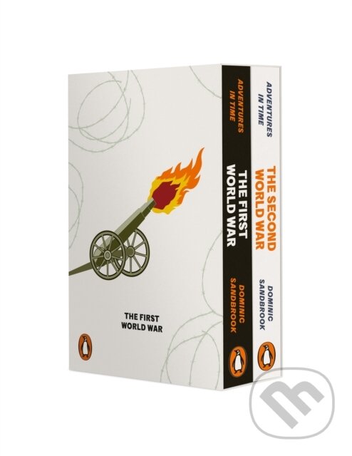 Kniha: Adventures in Time: World Wars (Dominic Sandbrook). Penguin Books, 2026 Kniha: Adventures in Time: World Wars (Dominic Sandbrook). Penguin Books, 2026