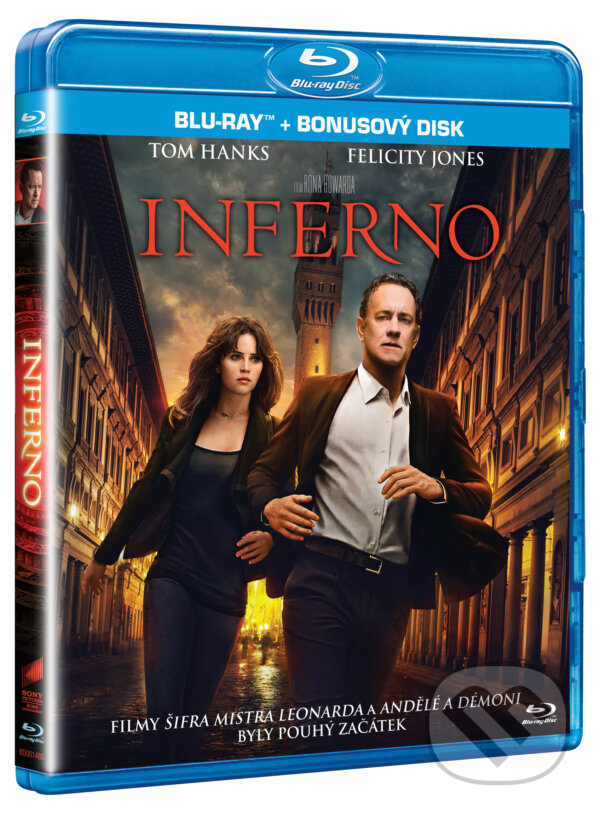 Film: Inferno (John Avildsen a Ron Howard) (Blu-ray). Bonton Film, 2017 Film: Inferno (John Avildsen a Ron Howard) (Blu-ray). Bonton Film, 2017