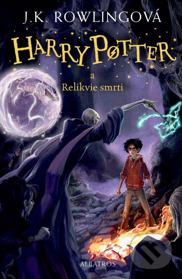 Kniha: Harry Potter a relikvie smrti (J.K. Rowling). Albatros CZ, 2018 Kniha: Harry Potter a relikvie smrti (J.K. Rowling). Albatros CZ, 2018