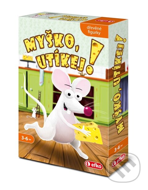 Spoločenská hra: Myško, utíkej! (EFKO karton s.r.o.). EFKO karton s.r.o., 2017 Spoločenská hra: Myško, utíkej! (EFKO karton s.r.o.). EFKO karton s.r.o., 2017