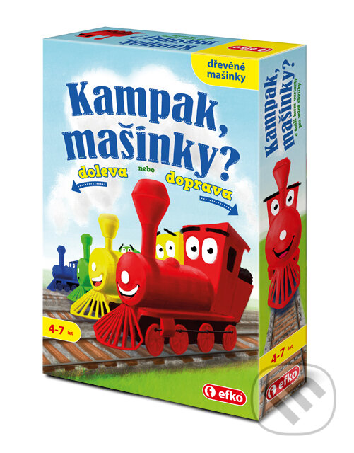 Spoločenská hra: Kampak, mašinky? (EFKO karton s.r.o.). EFKO karton s.r.o., 2017 Spoločenská hra: Kampak, mašinky? (EFKO karton s.r.o.). EFKO karton s.r.o., 2017