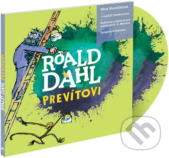 Audiokniha: Prevítovi (audiokniha) (Roald Dahl). Tympanum, 2017 Audiokniha: Prevítovi (audiokniha) (Roald Dahl). Tympanum, 2017