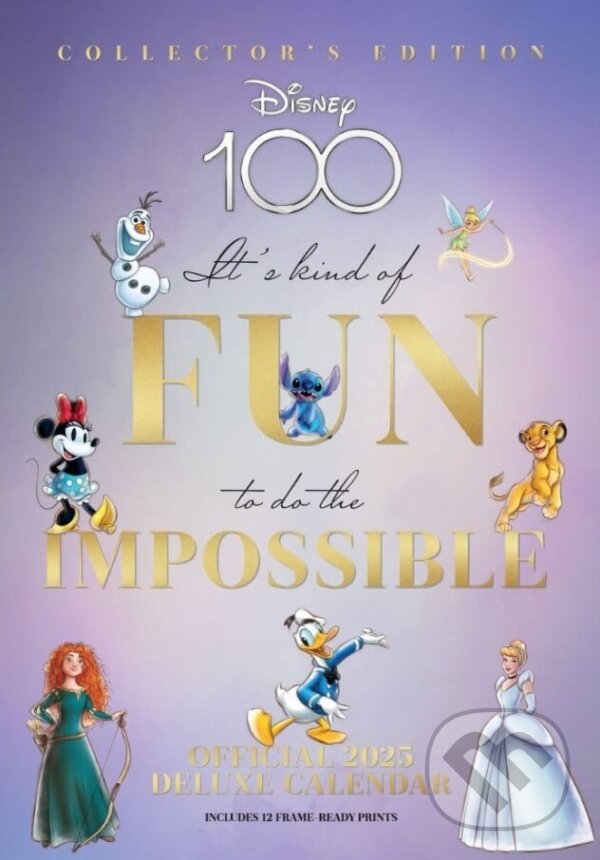 Deluxe kalendár 2025 Disney Classic (). , 2024 Deluxe kalendár 2025 Disney Classic (). , 2024