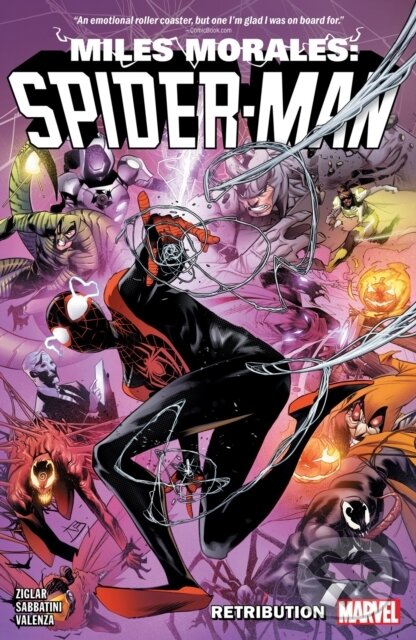Kniha: Miles Morales: Spider-Man Vol. 4 - Retribution (Cody Ziglar). Marvel, 2024 Kniha: Miles Morales: Spider-Man Vol. 4 - Retribution (Cody Ziglar). Marvel, 2024