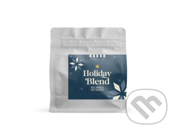 Kávy a čaje: Cafepoint Holiday Blend 80/20 (Cafepoint). Cafepoint, 2024 Kávy a čaje: Cafepoint Holiday Blend 80/20 (Cafepoint). Cafepoint, 2024