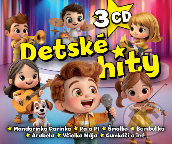 Hudební CD: Detské hity (Musica). Musica, 2024 Hudební CD: Detské hity (Musica). Musica, 2024