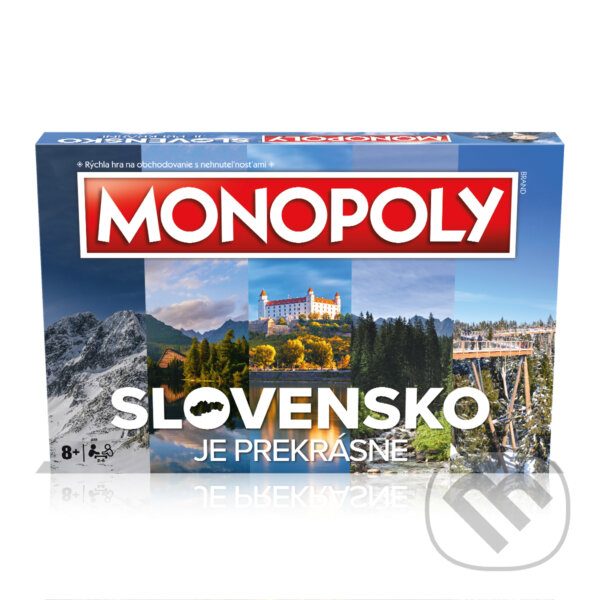 Společenská hra: Monopoly: Slovensko Je prekrásne (Winning Moves). Winning Moves, 2024 Společenská hra: Monopoly: Slovensko Je prekrásne (Winning Moves). Winning Moves, 2024