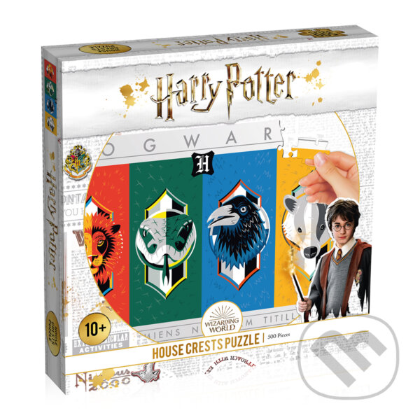 Puzzle: Harry Potter House Crest Erby 500 (Winning Moves). Winning Moves, 2024 Puzzle: Harry Potter House Crest Erby 500 (Winning Moves). Winning Moves, 2024