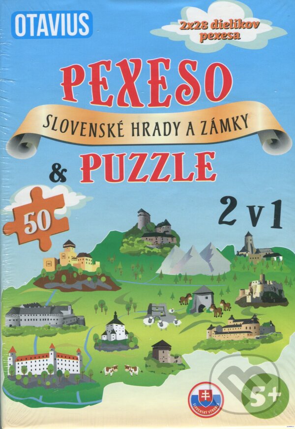 Puzzle: Slovenské hrady a zámky (OTAVIUS). OTAVIUS, 2017 Puzzle: Slovenské hrady a zámky (OTAVIUS). OTAVIUS, 2017