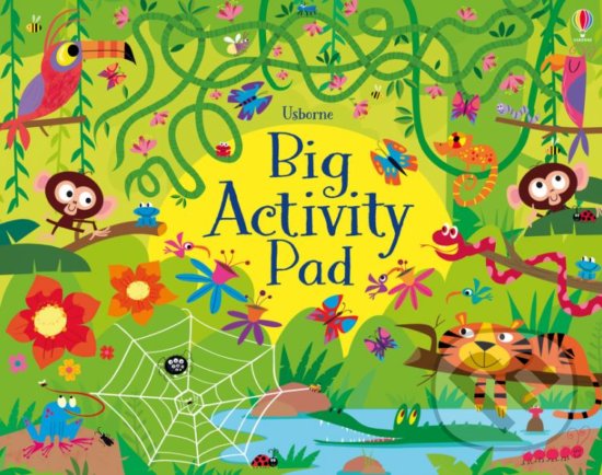 Kniha: Big Activity Pad (Kirsteen Robson). Usborne, 2017 Kniha: Big Activity Pad (Kirsteen Robson). Usborne, 2017