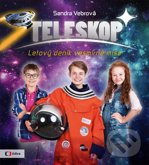 Kniha: Teleskop aneb Letový deník vesmírné mise (Sandra Vebrová). Edice ČT, 2017 Kniha: Teleskop aneb Letový deník vesmírné mise (Sandra Vebrová). Edice ČT, 2017