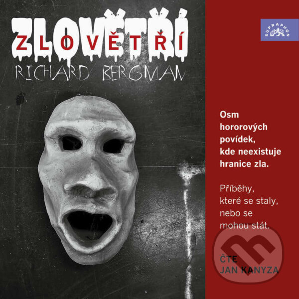 Audiokniha: Zlovětří (Richard Bergman). Supraphon, 2024 Audiokniha: Zlovětří (Richard Bergman). Supraphon, 2024