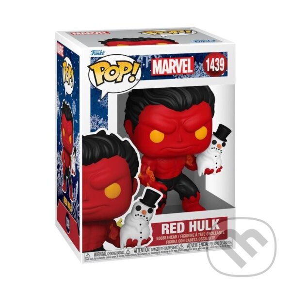 Funko POP Marvel: Red Hulk (Holiday) (Funko). Funko, 2024 Funko POP Marvel: Red Hulk (Holiday) (Funko). Funko, 2024